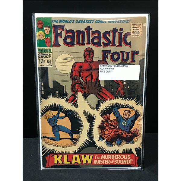 FANTASTIC FOUR #55 (1966) KLAW - MARVEL COMICS