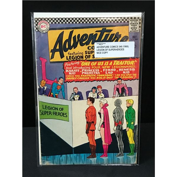 ADVENTURE COMICS #346 (1966) LEGION OF SUPERHEROES - DC COMICS
