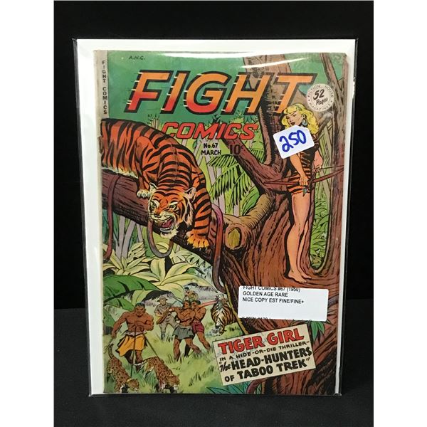 FIGHT COMICS #67 (1950) - FICTION HOUSE MAGAZINES