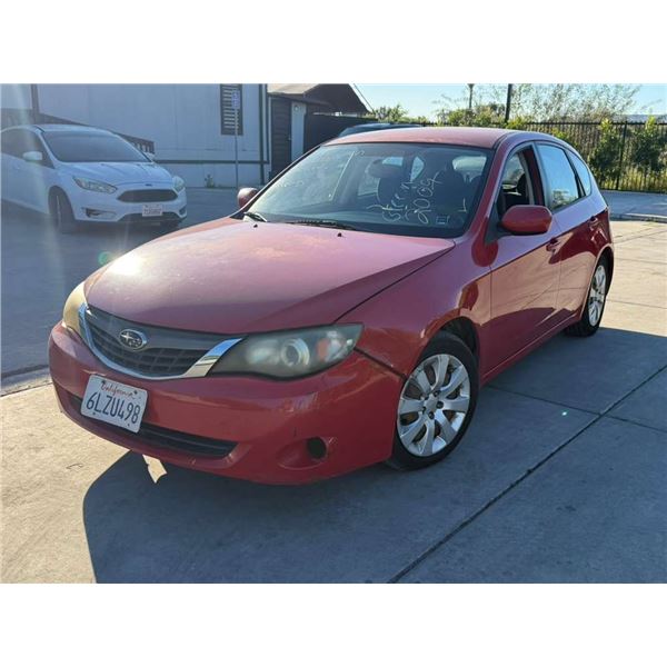 SUBA IMPREZA 2009 T-DONATION