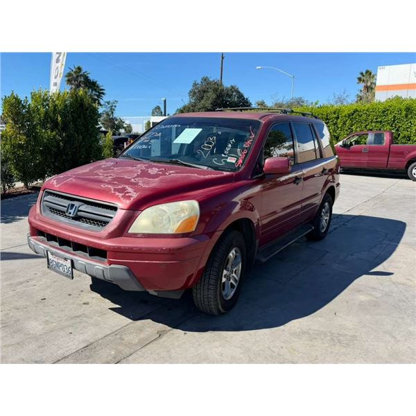 HOND PILOT 2003 T-DON - SMOG