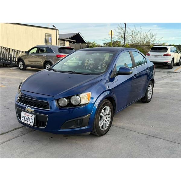 CHEV SONIC 2013 T-DONATION