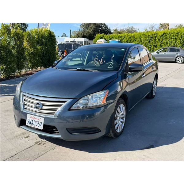 NISS SENTRA 2014 SALV T/DONATION