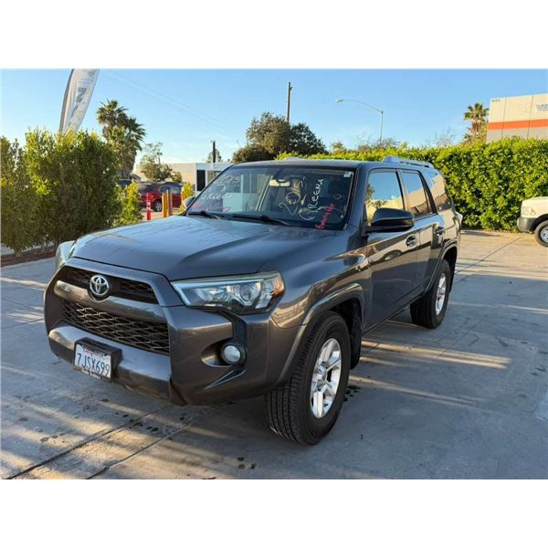 TOYT 4RUNNER 2015 T-2 DAYS