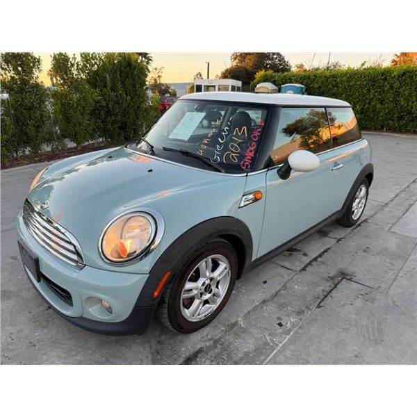 MINI COOPER 2013 T-SMOG -2 DAYS