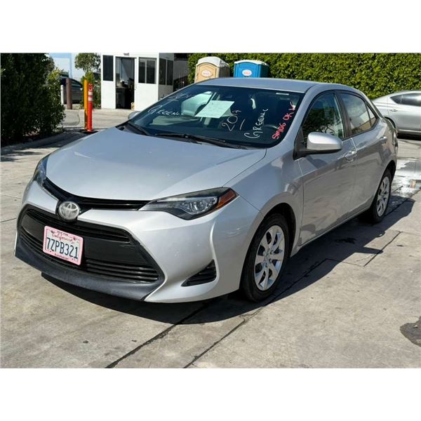TOYT COROLLA 2017 REPO-WAIT/TITLE-SMOG