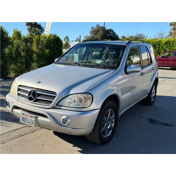 MERZ ML500 2003 APP DUP SALV-DON