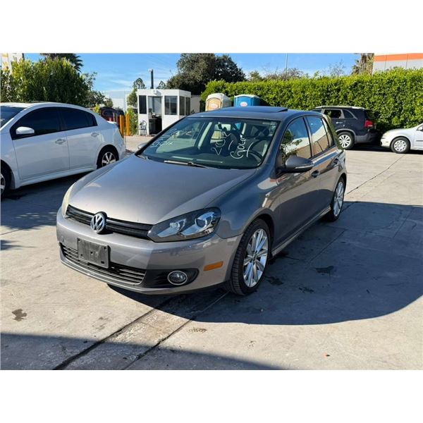 VOLK GOLF TDI 2012 T-2 DAYS