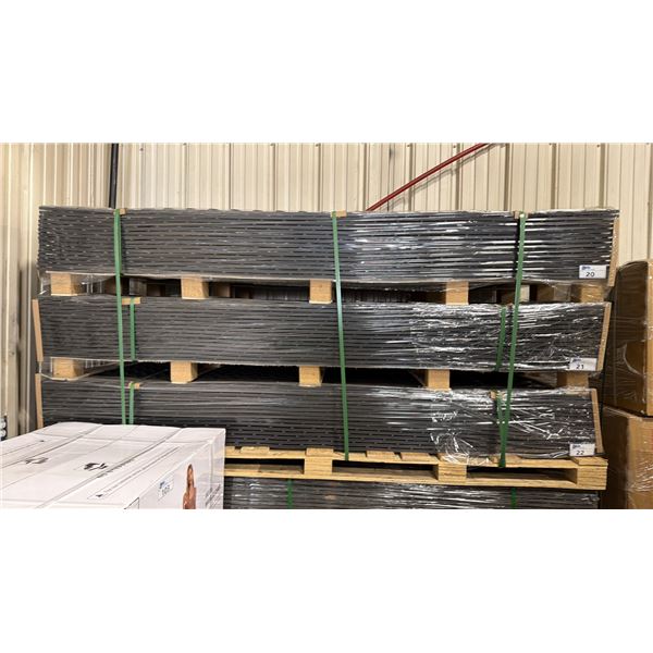 PALLET OF 15 IRANCH IRGPM 4'W X 8'L BLACK INDUSTRIAL HIGH-DENSITY POLYETHYLENE GROUND PROTECTION
