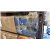 Image 3 : IRANCH IRTPL 10,000 LBS CAPACITY BLUE 2 POST HYDRAULIC / ELECTRIC INDUSTRIAL 4 POINT VEHICLE LIFT