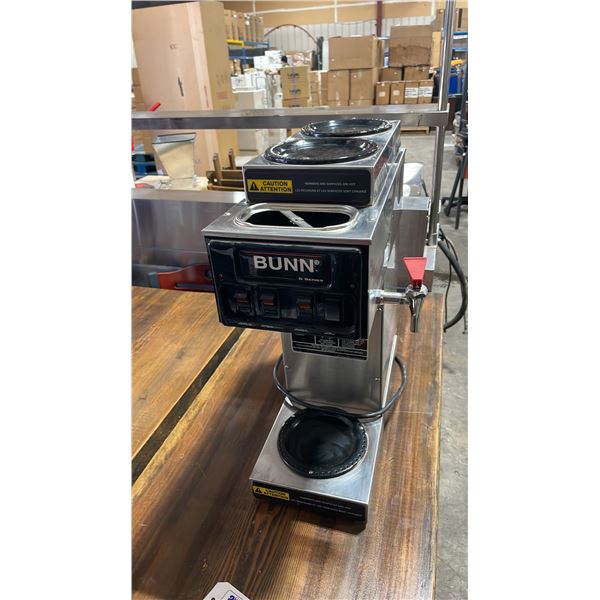 BUNN S SERIES STSF-15 STAINLESS STEEL COMMERCIAL ELECTRIC COFFEE BREW STATION *NO WATER INSERT LID*