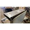 Image 5 : EFI RCTRS-36GN STAINLESS STEEL 36" COMMERCIAL MOBILE GAS GRIDDLE / RANGE WITH BACKSPLASH VENT SHELF