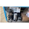 Image 1 : BUNN COFFEE DISPENSER, ELECTRIC HEATED COFFEE DISPENSER, SAMSUNG MICROWAVE, BLACK MICROWAVE, & RCA