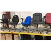 Image 2 : 4 ASSORTED STYLE MULTI LEVER TASK CHAIRS *MUST TAKE ALL*