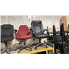 Image 4 : 4 ASSORTED STYLE MULTI LEVER TASK CHAIRS *MUST TAKE ALL*