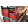 Image 3 : AGT ATK-B1000 RED 10,000 LBS CAPACITY 2 POST HYDRAULIC / ELECTRIC INDUSTRIAL 4 POINT VEHICLE LIFT