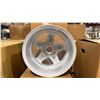 Image 3 : SET OF 4 JWL VIA SPEC-2 RACING GEAR 15X6 1/2 -JJ SILVER 8 BOLT VINTAGE PROFESSIONAL VEHICLE RIMS