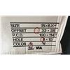Image 4 : SET OF 4 JWL VIA SPEC-2 RACING GEAR 15X6 1/2 -JJ SILVER 8 BOLT VINTAGE PROFESSIONAL VEHICLE RIMS