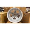 Image 3 : SET OF 2 JWL VIA SPEC-2 RACING GEAR 15X6 1/2 -JJ SILVER 8 BOLT VINTAGE PROFESSIONAL VEHICLE RIMS
