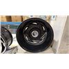 Image 3 : SET OF 4 CENTRA 16X8 BRUSHED SILVER / BLACK 5 BOLT LOCKABLE VINTAGE PROFESSIONAL VEHICLE RIMS