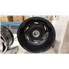 Image 3 : SET OF 4 CENTRA 16X8 BRUSHED SILVER / BLACK 5 BOLT LOCKABLE VINTAGE PROFESSIONAL VEHICLE RIMS
