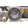 Image 3 : SET OF 4 CENTRA 14X6 SILVER 4 BOLT LOCKABLE VINTAGE PROFESSIONAL VEHICLE RIMS