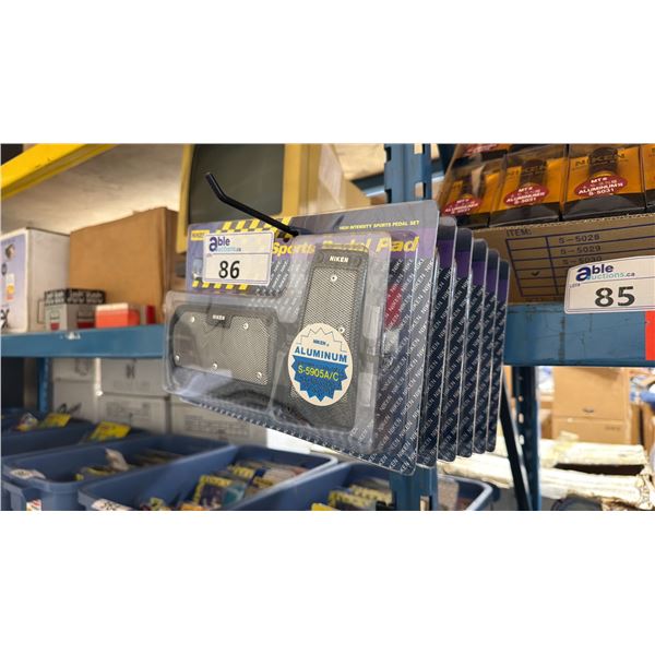 6 NIKEN VINTAGE STYLE HIGH QUALITY PROFESSIONAL VEHICLE PEDAL PAD SETS