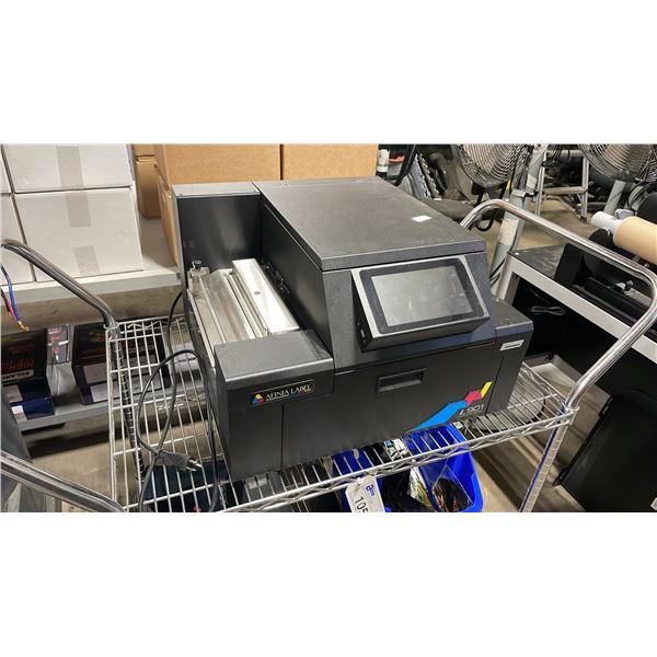 AFINIA LABEL L901 MEMJET COMMERCIAL COLOR LABEL PRINTER *HAS POWER CABLE, POWERS ON, TOUCH
