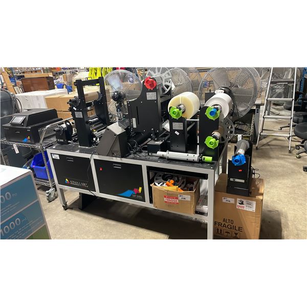 AFINIA LABEL DLF-220L COMMERCIAL DIGITAL LABEL FINISHING SYSTEM WITH GRAPHTEC CE7000 CUTTING