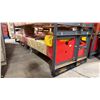 Image 2 : AGT ATK-B1000 RED 10,000 LBS CAPACITY 2 POST HYDRAULIC / ELECTRIC INDUSTRIAL 4 POINT VEHICLE LIFT