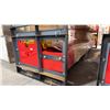 Image 3 : AGT ATK-B1000 RED 10,000 LBS CAPACITY 2 POST HYDRAULIC / ELECTRIC INDUSTRIAL 4 POINT VEHICLE LIFT