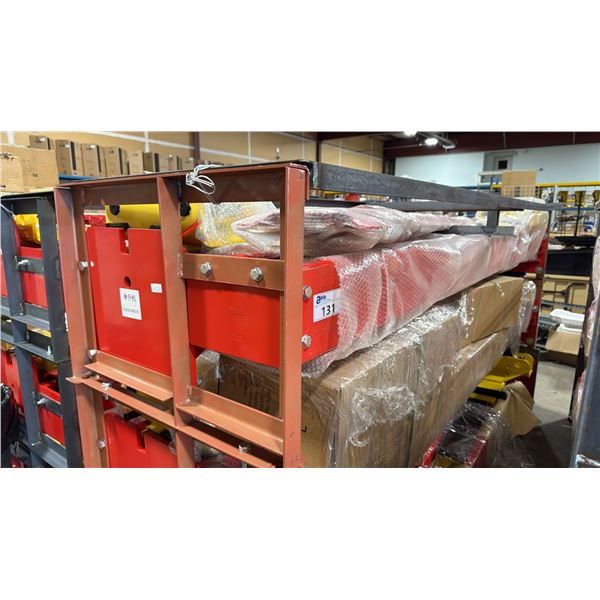 AGT ATK-B1000 RED 10,000 LBS CAPACITY 2 POST HYDRAULIC / ELECTRIC INDUSTRIAL 4 POINT VEHICLE LIFT