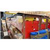 Image 2 : AGT ATK-B1000 RED 10,000 LBS CAPACITY 2 POST HYDRAULIC / ELECTRIC INDUSTRIAL 4 POINT VEHICLE LIFT