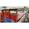 Image 3 : AGT ATK-B1000 RED 10,000 LBS CAPACITY 2 POST HYDRAULIC / ELECTRIC INDUSTRIAL 4 POINT VEHICLE LIFT
