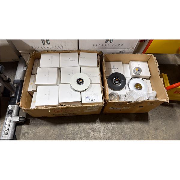 2 BOXES OF SUPER TREFF VINTAGE PROFESSIONAL WHEEL RIM CAPS & F2 WHEEL CAPS *MUST TAKE ALL*
