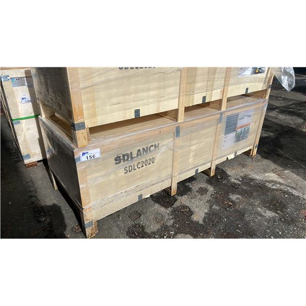 SDLANCH SDLC2020FT 20' X 20' ALL STEEL HIGH END CARPORT W/ OPEN SIDE WALLS *IN WOODEN CRATE*