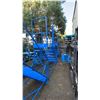 Image 2 : CANWAY 3PCS BLUE METAL 6' INDUSTRIAL LEFT TO RIGHT WAREHOUSE INSPECTION SYSTEM