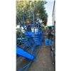 Image 2 : CANWAY 3PCS BLUE METAL 6' INDUSTRIAL LEFT TO RIGHT WAREHOUSE INSPECTION SYSTEM
