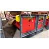 Image 2 : AGT ATK-B1000 RED 10,000 LBS CAPACITY 2 POST HYDRAULIC / ELECTRIC INDUSTRIAL 4 POINT VEHICLE LIFT