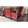 Image 3 : AGT ATK-B1000 RED 10,000 LBS CAPACITY 2 POST HYDRAULIC / ELECTRIC INDUSTRIAL 4 POINT VEHICLE LIFT