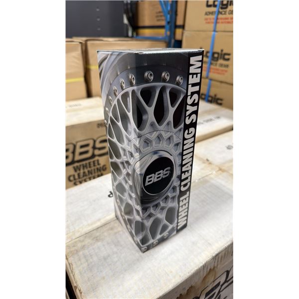 2 BOXES OF 12PCS OF BBS COMMERCIAL WHEEL CLEANING SYSTEMS