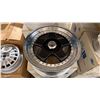 Image 2 : SET OF 5 LINEA SPORT RXF 16X7 -JJ SILVER / BLACK 4 BOLT VINTAGE PROFESSIONAL VEHICLE RIMS