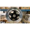 Image 2 : SET OF 5 LINEA SPORT RXF 16X7 -JJ SILVER / BLACK 4 BOLT VINTAGE PROFESSIONAL VEHICLE RIMS