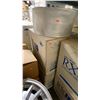 Image 4 : SET OF 5 LINEA SPORT RXF 16X7 -JJ SILVER / BLACK 4 BOLT VINTAGE PROFESSIONAL VEHICLE RIMS