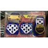 Image 2 : BOX OF NIKEN VINTAGE STYLE HIGH QUALITY PROFESSIONAL VEHICLE PEDAL PAD SETS