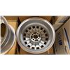 Image 4 : SET OF 5 RONAL SPORT 16X6 1/2 -JJ SILVER SP 4 BOLT VINTAGE PROFESSIONAL VEHICLE RIMS