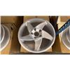 Image 2 : SET OF 4 JWL VIA ALPHA PRESTIGE SERIES 17X7 1/2 -JJ SILVER 5 BOLT VINTAGE PROFESSIONAL VEHICLE RIMS
