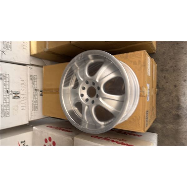 SET OF 4 JWL VIA JAWA ARC 16X7 -JJ SILVER 8 BOLT VINTAGE PROFESSIONAL VEHICLE RIMS