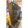 Image 2 : GREY METAL 36"W X 18"D X 72"H INDUSTRIAL 2 DOOR CONSUMABLES CABINET