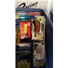 Image 3 : BIN OF ASSORTED NIKEN VINTAGE PROFESSIONAL VEHICLE PEDAL SETS, SHIFTER KNOBS, & FRAGRANCE DISPENSE